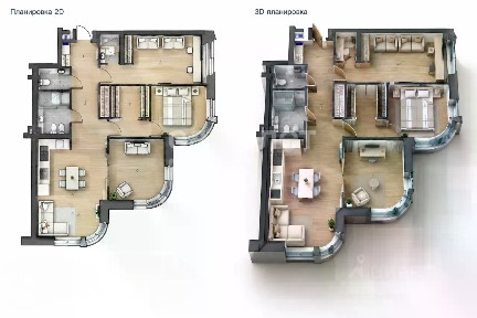 Продаются 4-комн. апартаменты, 100 м²