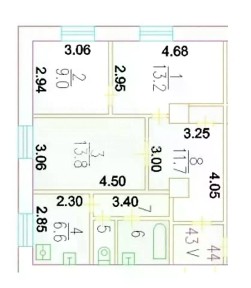 Продается 3-комн. квартира, 63,4 м²