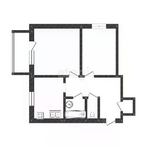 Сдается 2-комн. квартира, 45,4 м²