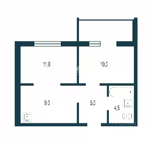 Продается 2-комн. квартира, 40 м²