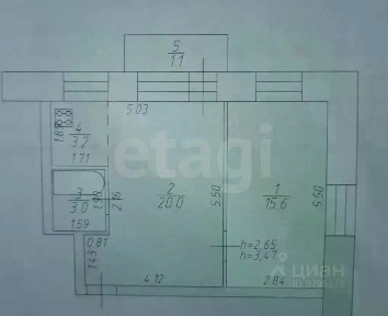 Продается 2-комн. квартира, 41,8 м²