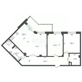 Продается 3-комн. квартира, 77,1 м²