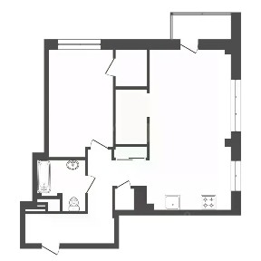 Продается 2-комн. квартира, 72,7 м²