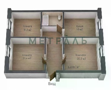 Продается 3-комн. квартира, 80,2 м²
