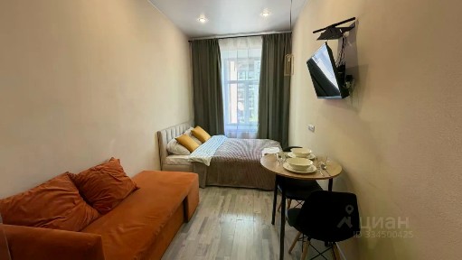 Сдается апартаменты-студия, 18 м²