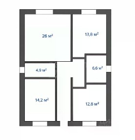 Продается 1-этажный дом, 100 м²