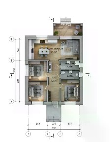 Продается 1-этажный дом, 77 м²