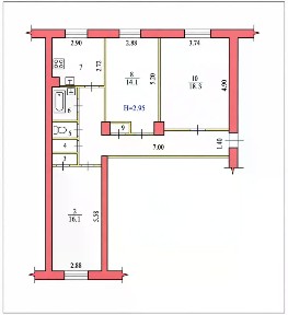 Продается 3-комн. квартира, 77,5 м²