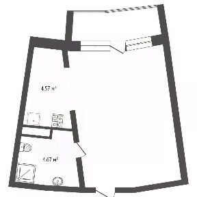 Сдается апартаменты-студия, 37 м²