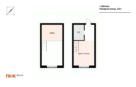 Сдается апартаменты-студия, 35 м²