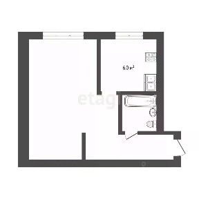 Продается 1-комн. квартира, 31 м²