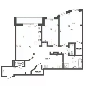 Продается 3-комн. квартира, 162,8 м²