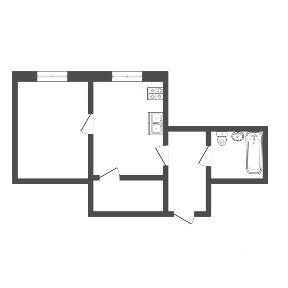 Продается 1-комн. квартира, 43 м²