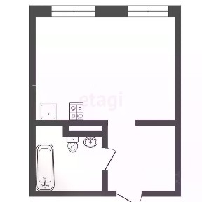 Продается студия, 29 м²