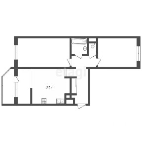 Продается 2-комн. квартира, 67 м²
