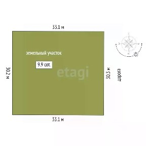 Продается участок, 10,5 сот.