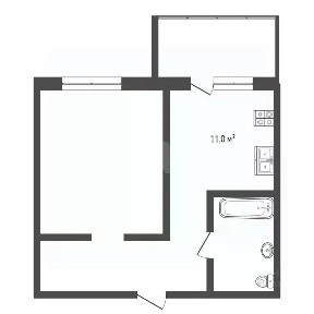 Продается 1-комн. квартира, 36 м²