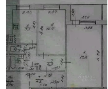 Продается 2-комн. квартира, 43,4 м²
