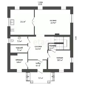 Продается 2-этажный дом, 180 м²