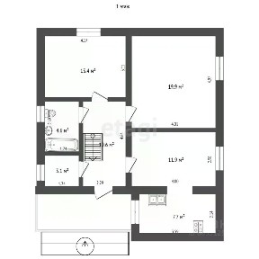 Продается 2-этажный дом, 167,8 м²