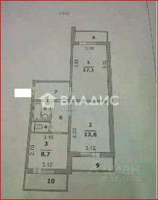 Продается 2-комн. квартира, 51,2 м²