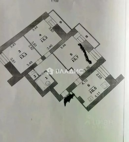 Продается 3-комн. квартира, 69,2 м²