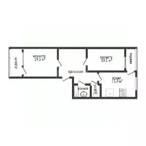 Продается 2-комн. квартира, 85 м²