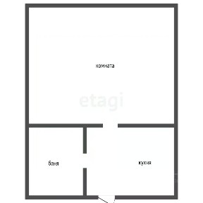 Продается 1-этажный дом, 51,1 м²