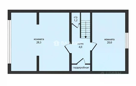 Продается 2-этажный дом, 105 м²