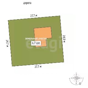 Продается 2-этажный дом, 120 м²