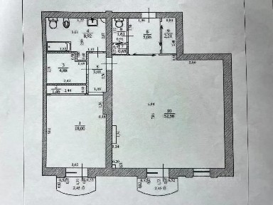 Продается 2-комн. квартира, 98,4 м²
