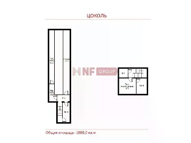 Сдается 2-этажный коттедж, 1 034 м²