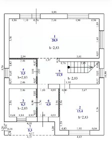 Продается 2-этажный коттедж, 155 м²