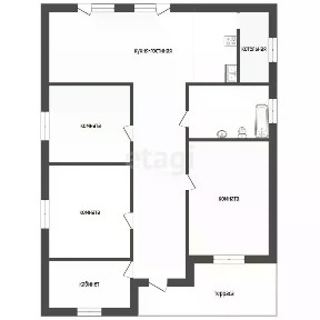Продается 1-этажный дом, 135 м²