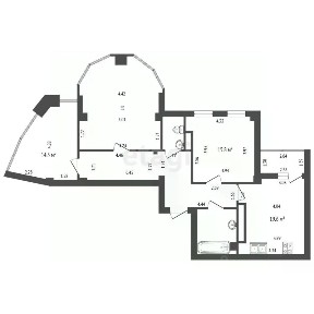 Продается 3-комн. квартира, 99,8 м²