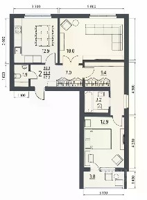 Продается 2-комн. квартира, 67,2 м²