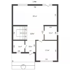 Продается 2-этажный дом, 150 м²