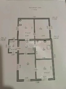 Продается 1-этажный дом, 106 м²