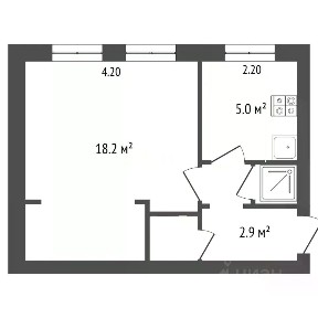 Продается 1-комн. квартира, 29 м²