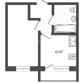 Продается 1-комн. квартира, 29,9 м²