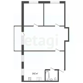 Продается 3-комн. квартира, 57,4 м²