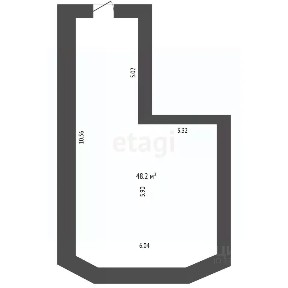 Продается помещение свободного назначения, 48,2 м²