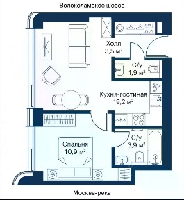 Продается 1-комн. квартира, 38,8 м²