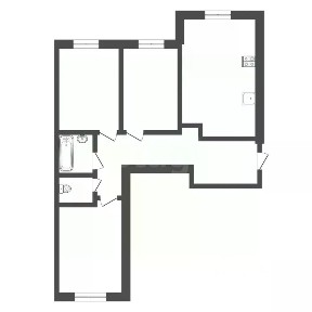 Продается 3-комн. квартира, 76,8 м²