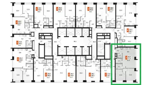Продается 3-комн. квартира, 71,6 м²