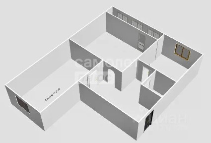 Продается 2-комн. квартира, 58,3 м²