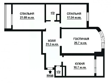 Продается 3-комн. квартира, 110,2 м²