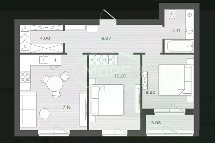 Продается 2-комн. квартира, 60 м²