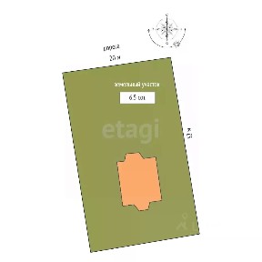 Продается 2-этажный дом, 84,8 м²