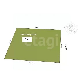 Продается участок, 8,6 сот.
